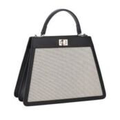 Женская сумка кросс-боди EKONIKA EN39217-1-black-white-24L фото 3