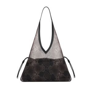 Женский шоппер EKONIKA PREMIUM PM30190CN-01-snake.brown-25S фото 1