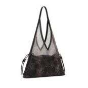 Женский шоппер EKONIKA PREMIUM PM30190CN-01-snake.brown-25S фото 3