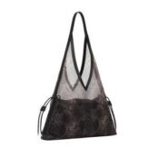 Женский шоппер EKONIKA PREMIUM PM30190CN-01-snake.brown-25S фото 4