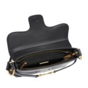 Женская сумка-багет EKONIKA PREMIUM PM38075-black-24W фото 5