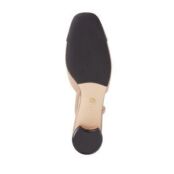 Женские балетки слингбэки EKONIKA PREMIUM PM01171CN-03-beige-black-25S фото 5