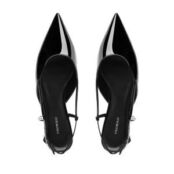 Женские балетки слингбэки EKONIKA EN01101CN-02-black-25S фото 4