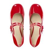 Женские балетки Мэри Джейн EKONIKA EN01087CN-01-tomato-25S фото 4