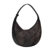 Женская сумка-багет EKONIKA PREMIUM PM30183CN-02-snake.brown-25S фото 4