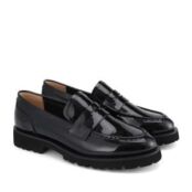 Женские демисезонные лоферы EKONIKA EN00446CN-06-black-24L фото 3
