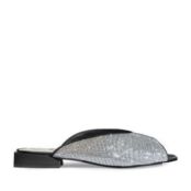 Женские летние мюли EKONIKA PREMIUM PM01819CN-04-silver-black-24L фото 1