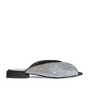Женские летние мюли EKONIKA PREMIUM PM01819CN-04-silver-black-24L фото 1