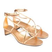 Женские босоножки EKONIKA | NAMELAZZ NL00651CN-01-gold-24L фото 3