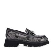 Женские демисезонные лоферы EKONIKA PREMIUM PM00083CN-04-snake.grey-24W фото 1