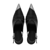 Женские слингбэки EKONIKA × YULIAWAVE WE01293CN-01-black-25S фото 4
