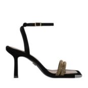 Женские босоножки EKONIKA PREMIUM PM00710CN-03-black-dk.gold-25S фото 1