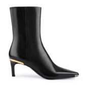 Женские демисезонные ботильоны EKONIKA | NAMELAZZ NL00641CN-20-black-24L фото 1