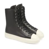 Женские зимние кеды EKONIKA PREMIUM PM00795CN-20-black-white-24W фото 3