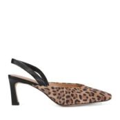 Женские летние слингбэки EKONIKA EN6384-02-leopard-black-24L фото 1