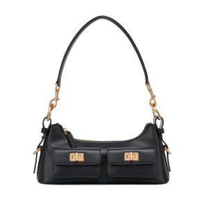 Женская сумка-багет EKONIKA PREMIUM PM38294CN-02-black-25S фото 1