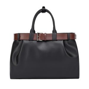 Женский шоппер и ремень (комплект) EKONIKA EN39474-black-browny-24W фото 1