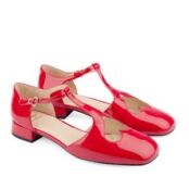 Женские балетки Мэри Джейн EKONIKA х BOTROIS BO01203CN-04-tomato-25S фото 3