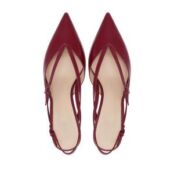 Женские туфли слингбэки EKONIKA EN00906CN-04-berry-25S фото 4