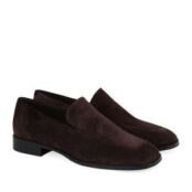 Женские демисезонные лоферы EKONIKA EN01130CN-01-dk.brown-25S фото 3