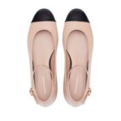 Женские балетки EKONIKA PREMIUM PM00766CN-01-beige-black-25S фото 4