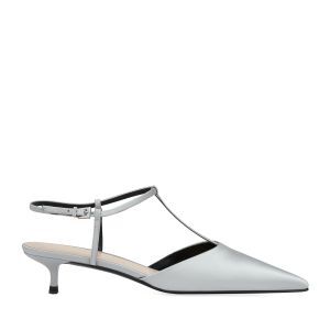 Женские туфли слингбэки EKONIKA EN01133CN-03-silver-25S фото 1