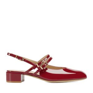 Женские туфли слингбэки EKONIKA EN01246CN-04-berry-25S фото 1