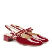 Женские туфли слингбэки EKONIKA EN01246CN-04-berry-25S фото 3