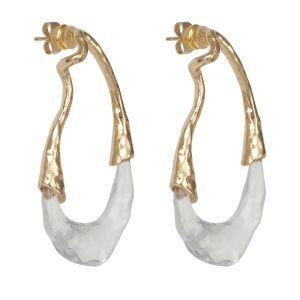 Женские серьги EKONIKA EN49493-gold-transparent-25S фото 1