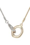 Женское колье EKONIKA EN41660-silver-gold-25S фото 3