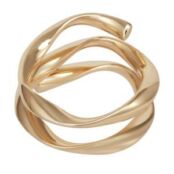 Женские кольца (набор 2 шт.) EKONIKA EN47607-silver-gold-25S фото 3