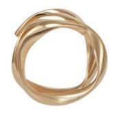 Женские кольца (набор 2 шт.) EKONIKA EN47607-silver-gold-25S фото 4