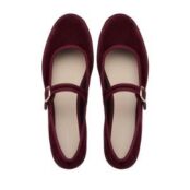 Женские балетки Мэри Джейн EKONIKA EN01205CN-04-cherry-25S фото 4