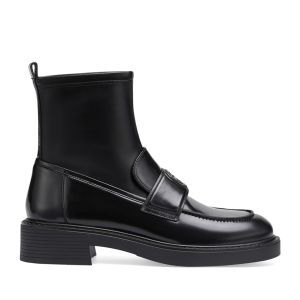 Женские демисезонные лоферы EKONIKA EN01013CN-21-black-24W фото 1