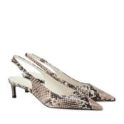 Женские туфли слингбэки EKONIKA PREMIUM PM01068CN-04-snake.brown-25S фото 3