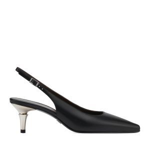 Женские туфли слингбэки EKONIKA PREMIUM PM00891CN-02-1-black-25S фото 1