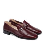 Женские демисезонные лоферы EKONIKA EN00779CN-06-cherry-24W фото 3