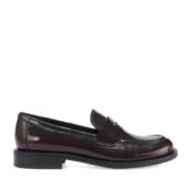 Женские демисезонные лоферы EKONIKA EN00922CN-01-dk.bordo-24W фото 1