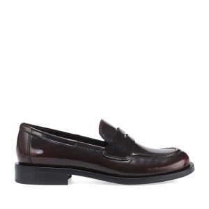 Женские демисезонные лоферы EKONIKA EN00922CN-01-dk.bordo-24W фото 1