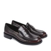 Женские демисезонные лоферы EKONIKA EN00922CN-01-dk.bordo-24W фото 3