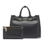 Женский шоппер и кошелек (комплект) EKONIKA EN39122-2-black-24W фото 3