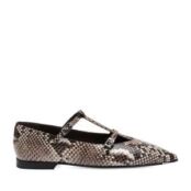 Женские балетки Мэри Джейн EKONIKA PREMIUM PM09051CN-14-snake.brown-24W фото 1
