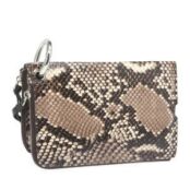 Женская сумка-чехол и визитница (комплект) EKONIKA PREMIUM PM38406-snake.brown-24W фото 4