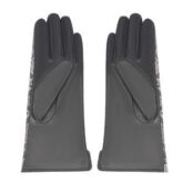 Женские перчатки EKONIKA PREMIUM PM33280-1-snake.grey-black-24W фото 3
