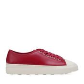 Женские летние кеды EKONIKA PREMIUM PM00795CN-01-red-white-25S фото 1