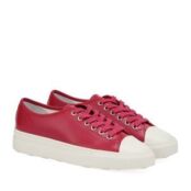 Женские летние кеды EKONIKA PREMIUM PM00795CN-01-red-white-25S фото 4