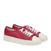 Женские летние кеды EKONIKA PREMIUM PM00795CN-01-red-white-25S фото 5