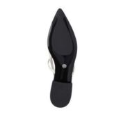 Женские балетки слингбэки EKONIKA PREMIUM PM09052CN-04-white-black-25S фото 5