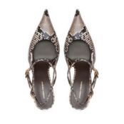 Женские туфли слингбэки EKONIKA PREMIUM PM01064CN-08-snake.brown-25S фото 4