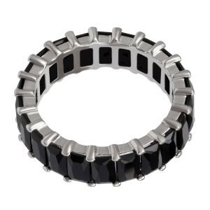 Женское кольцо EKONIKA EN47527-silver-black-25S фото 1